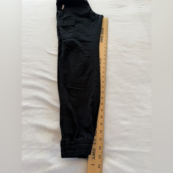 Fivestar General Low Rise Balloon Cargo Pants XS | Y2K Streetwear Black - Picture 8 of 10